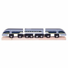 EUROSTAR EXPRESS Train Wooden Railway Track ( fits Brio Thomas Euro star ) NEW
