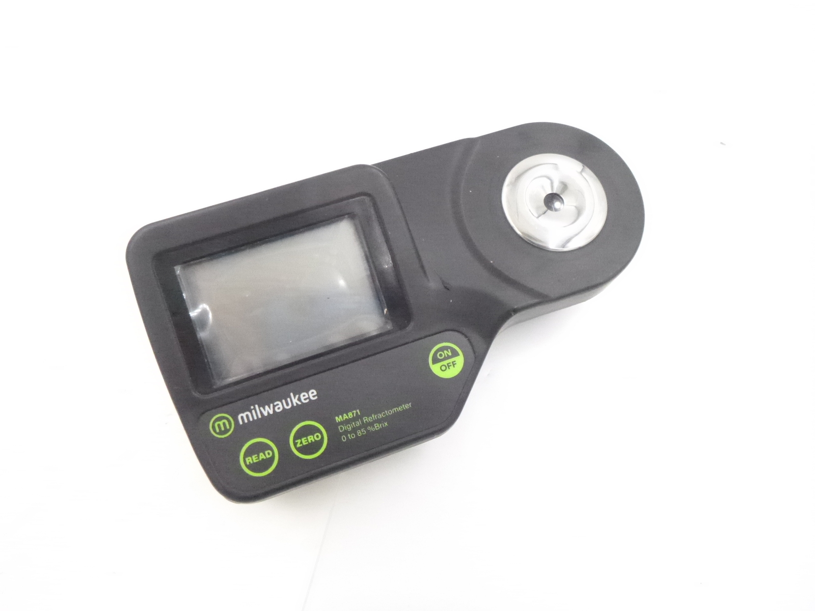 Milwaukee Instruments MA871 Refractometer 0-85% Brix Sugar in Water Meter
