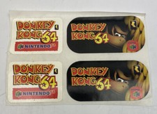 NEW Vintage 1990s Donkey Kong 64 Promo Sticke...