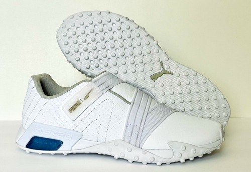 puma white strap shoes