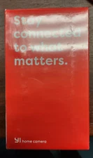 SEALED YI Home Camera 720P HD Video Audio WiFi Security IR Night Vision camera,