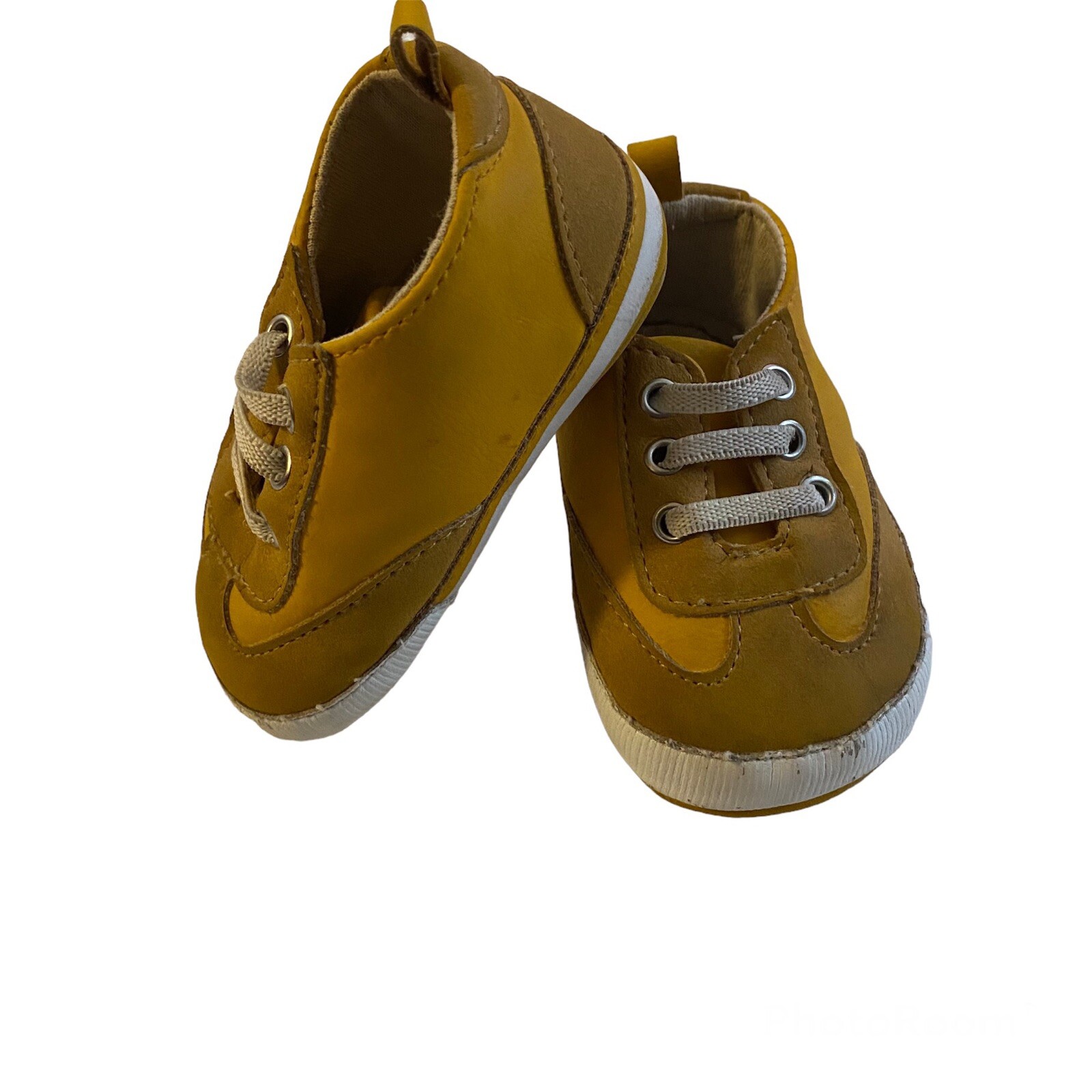Infant Toddler Baby B&rsquo;gosh Unisex Soft Sole Mustard Yellow