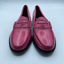 GH Bass  Co Whitney Candy Weejuns Womens 5M Loafer Pink Shoes Boho NWOB