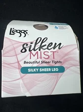 L'eggs Silken Mist Silky Sheer Cool Comfort Control Top Panty, Size A Nude