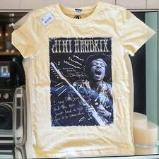 Authentic Hendrix Kids Graphic Tee Size Small In Yellow