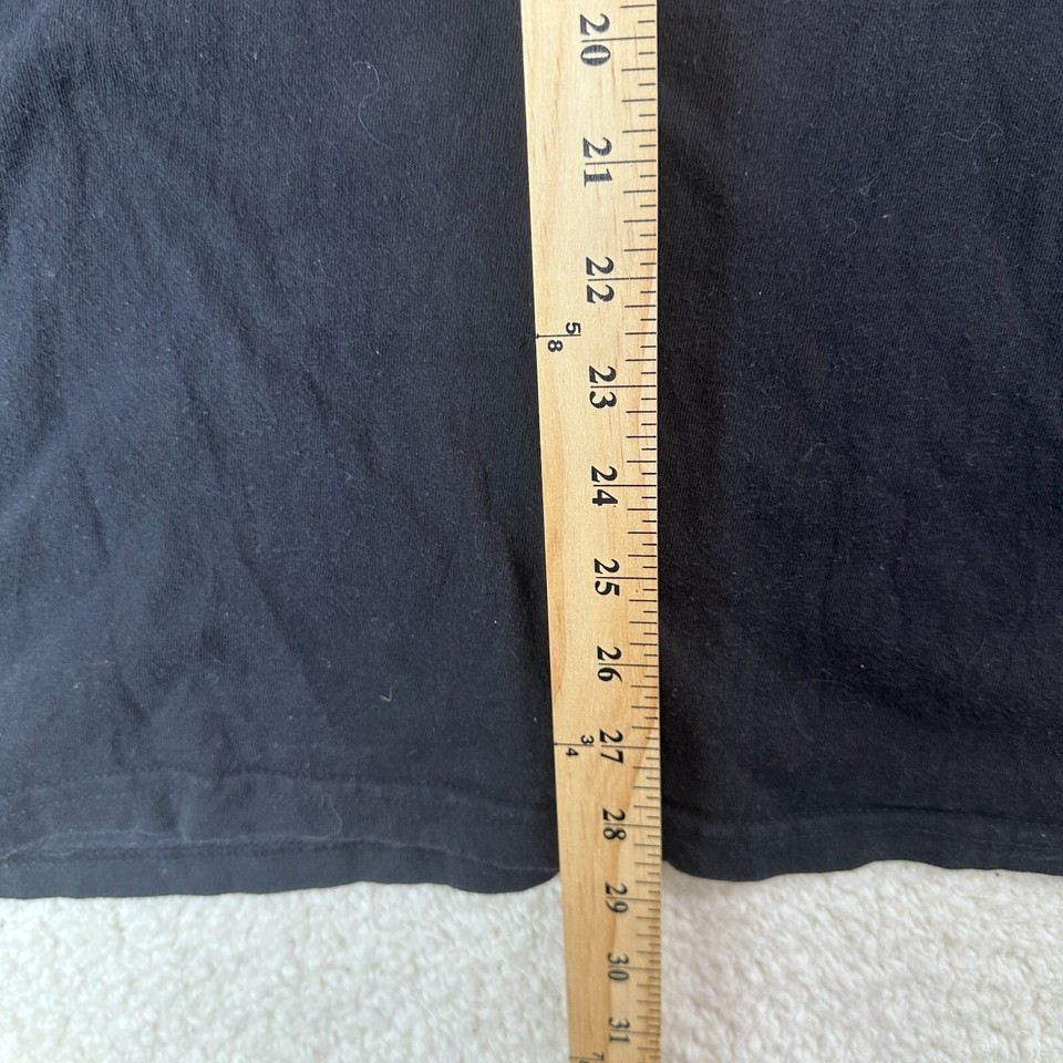 Vintage Harley Davidson T Shirt Mens 3XL Black Pig Trail Rogers