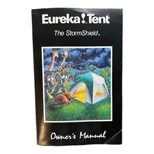 Eureka! Eureka Tent StormShield Owner's Manual Instruction Booklet Book ONLY