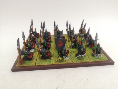 Warhammer Fantasy Night Goblins X20 Goblins Battle For Skull Pass 25mm MDF Base
