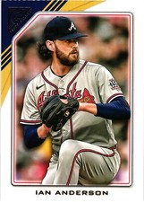2022 Topps Gallery #39 Ian Anderson Atlanta Braves Baseball Card