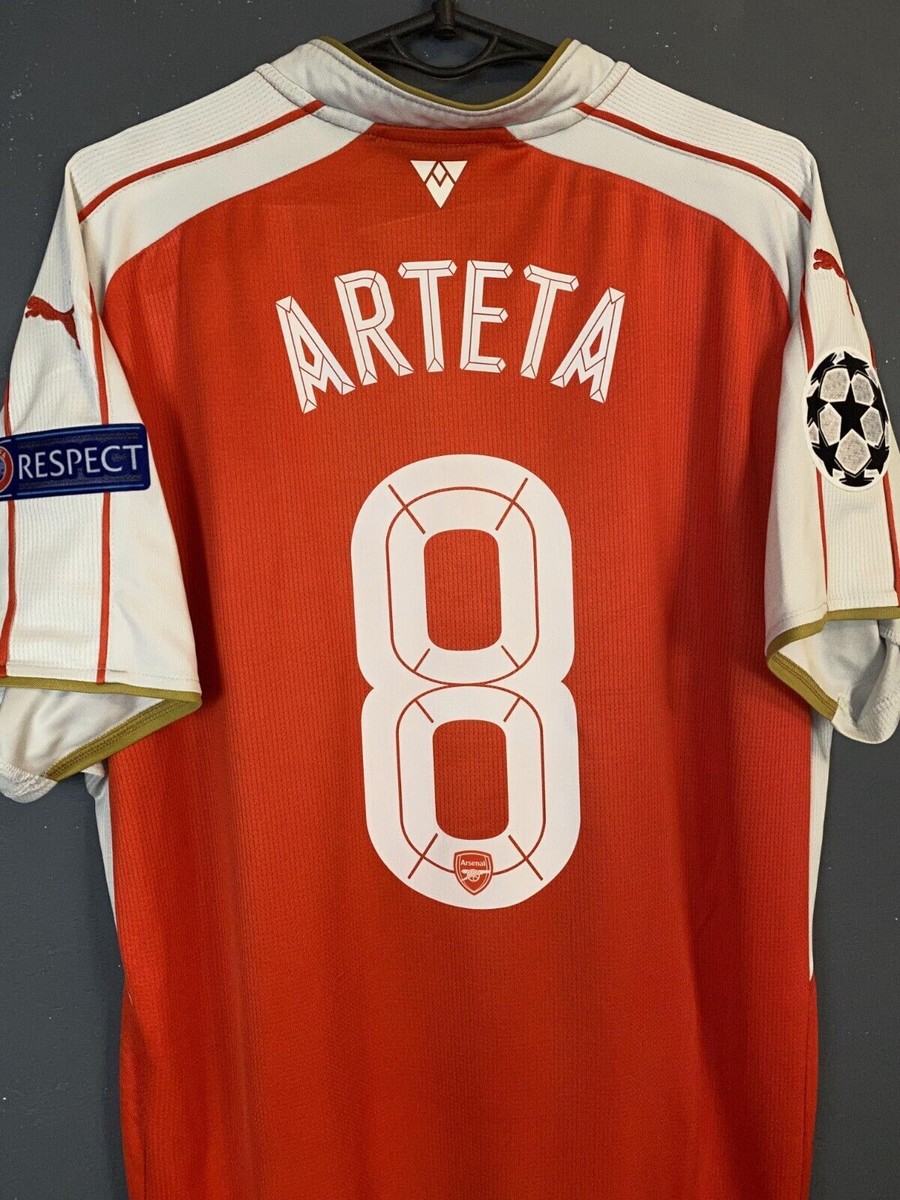 エヴァートン ホームシャツ ARTETA 6番 2009-10 Everton Home Shirt Arteta #10 - 7/10 - (XXL.Boys)