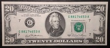 1981 20 Dollar Bill Great Circulated Condition Authentic U.S Currency Bill