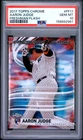 2017 Topps Chrome Freshman Flash #FF11 Aaron Judge Freshman Flash PSA 10