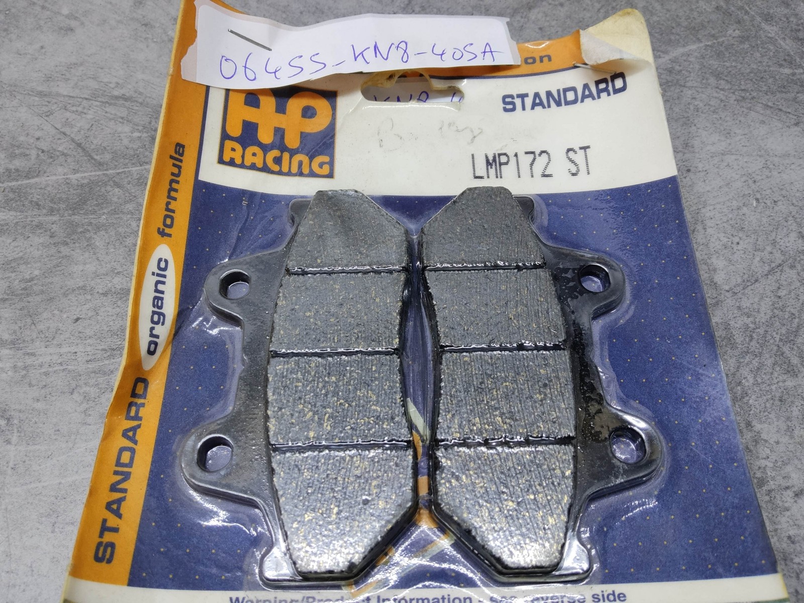 Plaquettes de frein avant de haute précision AP Racing pour Honda CB750F