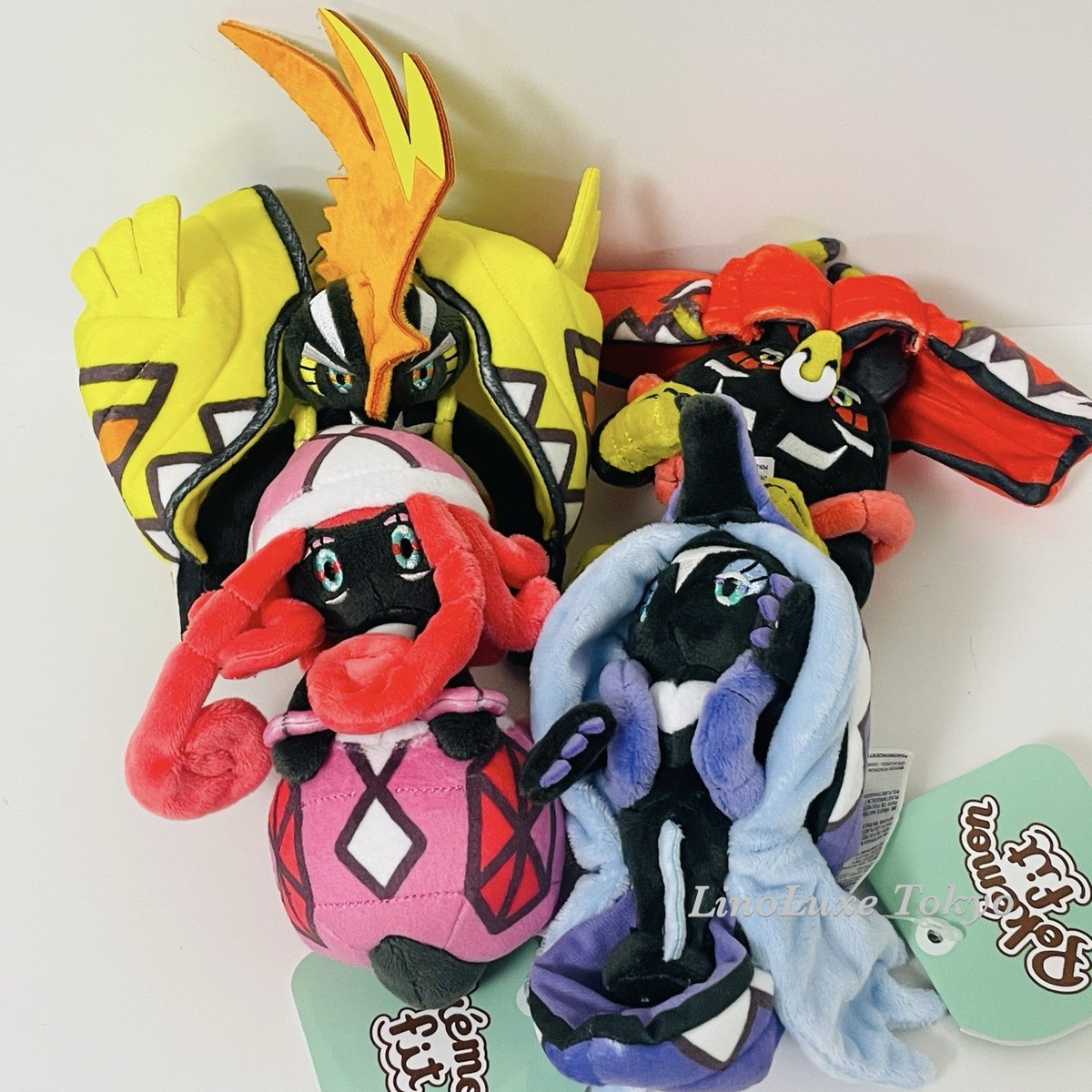 Pokemon Sitting Cuties Plush Tapu Koko Lele Bulu Fini Stuffed Toy
