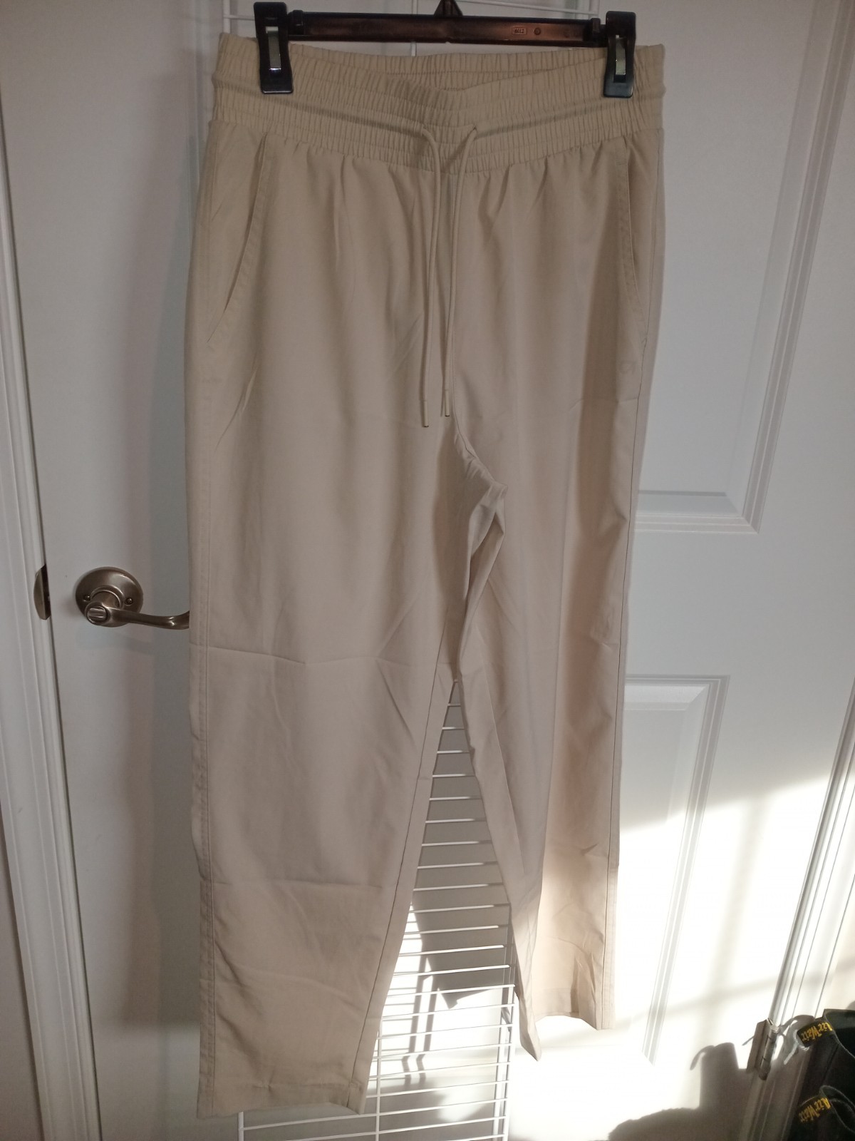 Gap Womens Solid Sweatpants  Cream Solid Size S - image 4