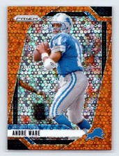 2024 Panini Prizm #98 Andre Ware Orange Disco Prizm