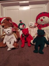 TY Lot Of 7- 2 Beanie Buddies And 5 Beanie Babies