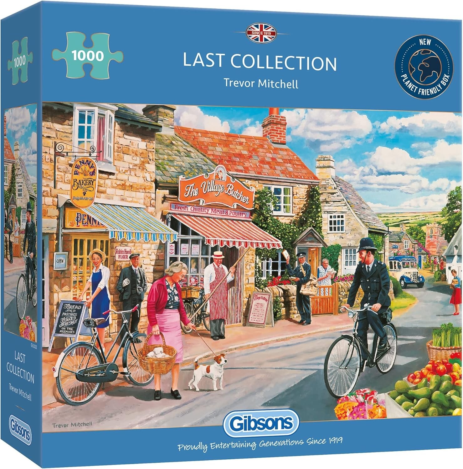 Puzzle 1000 pieces Gibsons Last Collection avec emboitement parfait de 68x49cm