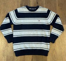 Vintage Y2K Tommy Hilfiger Pullover Knit Sweater Men  s Size Medium