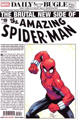 Amazing Spider-Man #10A VF 2025 Stock Image