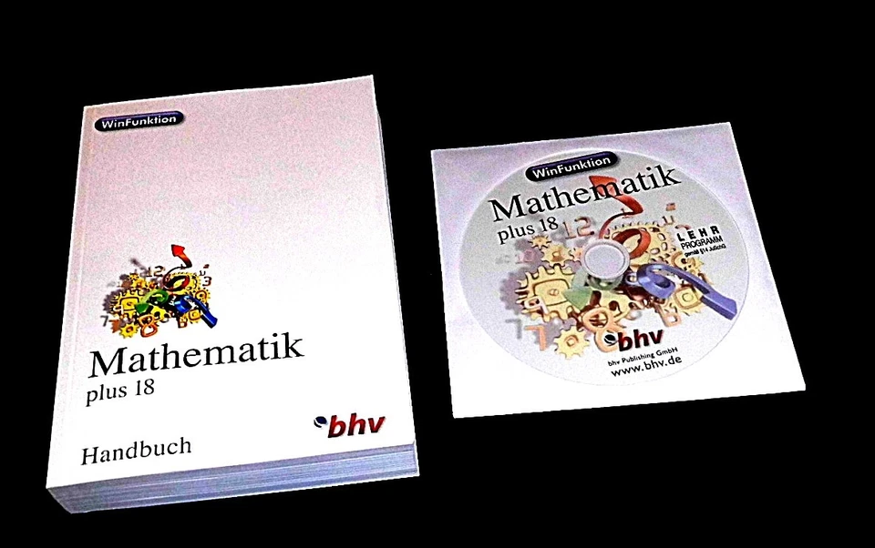 WinFunktion Mathematik plus 18 - bhv - Lern-Software plus Handbuch neuwertig - Bild 3 von 4