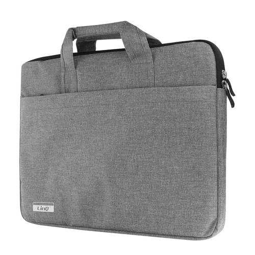 Borsa per computer portatile fino a 15 pollici impermeabile LinQ grigia - Photo 2/6