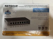 NETGEAR ProSafe GS108E 8-Port Gigabit Ethernet Network Switch