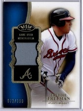 2013 Topps Tier One Baseball Freddie Freeman JERSEY BRAVES DODGERS 72/399