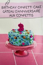 NEW MGA Miniverse Make It Mini From Scratch Series 3 BIRTHDAY CONFETTI CAKE