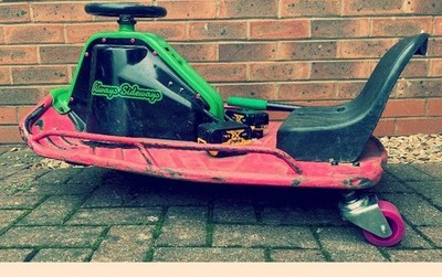 Razor Crazy Cart Wide Castor Upgrade Standard & XL Modifikation Black Castor