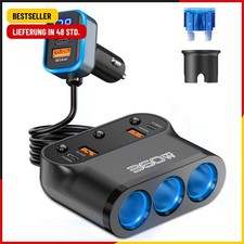 Affichage sponsorisé - Distributeur allume-cigare 3 PD USB-C : 360W Voiture 12V Adap