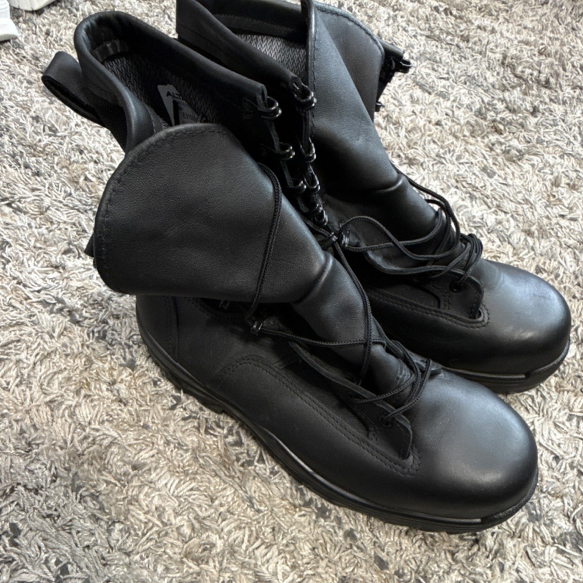 NWT Altama Men's Tactical Safety steel toe Boots Black SZ 12