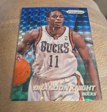 2014-15 Panini Prizm #49 BRANDON KNIGHT Blue Green Prizm Milwaukee Bucks *JY25