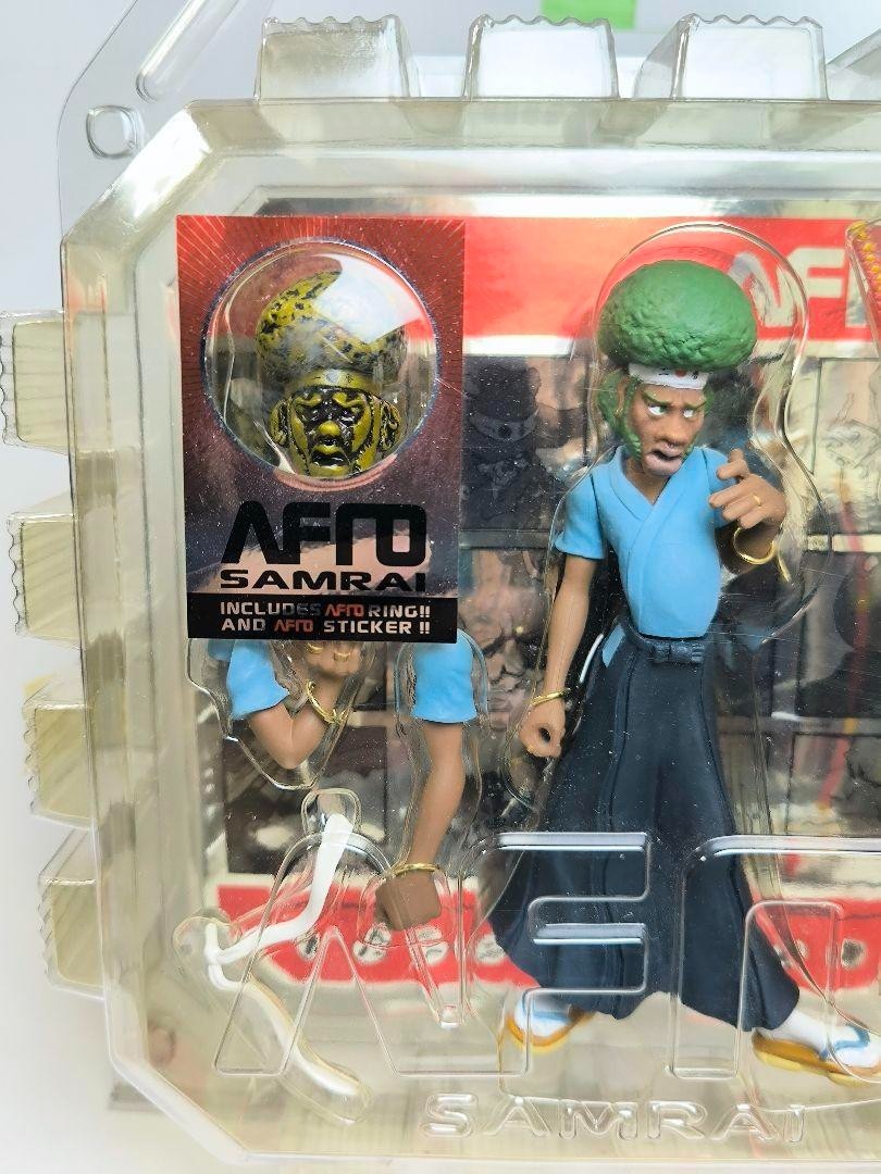 Afro Samurai Action Figure Unopened Collectible Made in Japan New