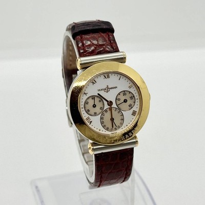 Ulysse Nardin Uhr Newton Gangreserve Chronograph 175-22 K18YG AT Damen
