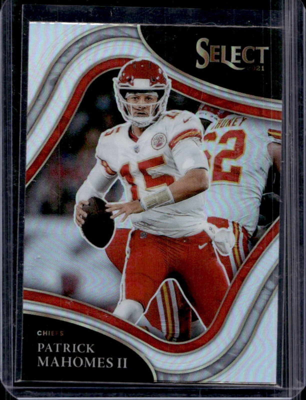 2021 Select Patrick Mahomes II Silver Prizm Field Level #302 Chiefs