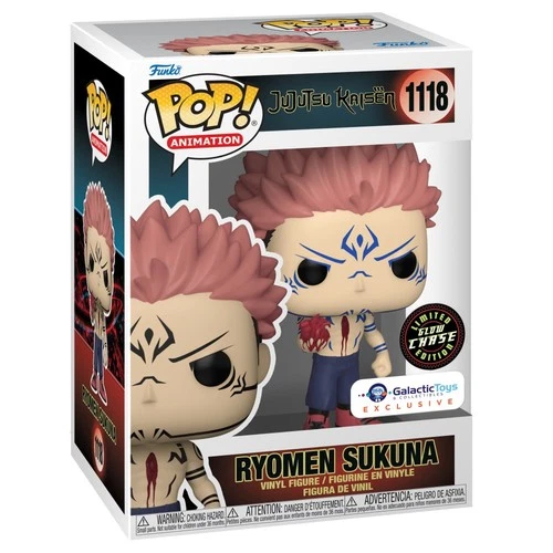 Galactic Toys Exclusive Funko Pop! Animation: JJK- Sukuna w/ Heart Chase Glow
