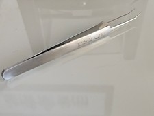 Precision Stainless Steel Tweezers 5, Fine Tip Anti-Magnetic Tool for Watchmaker