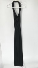 PrettyLittleThing NWT Black cowl Neck maxi dress Women’s Size 6 Sleeveless