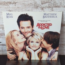 Addicted to Love 1997, Laserdisc, 15252 Widescreen Meg Ryan Matthew Broderick
