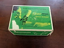Oster Imperial Two Speed Massage Instrument Model 106-01 Vintage Tested Works