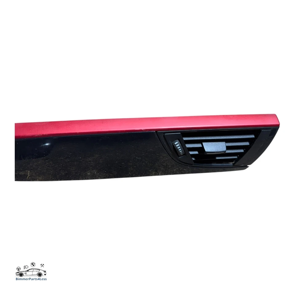 BMW 1 Series F20 M Sport Dashboard Center Console Door Interior Trim Black Red - Image 4 of 4
