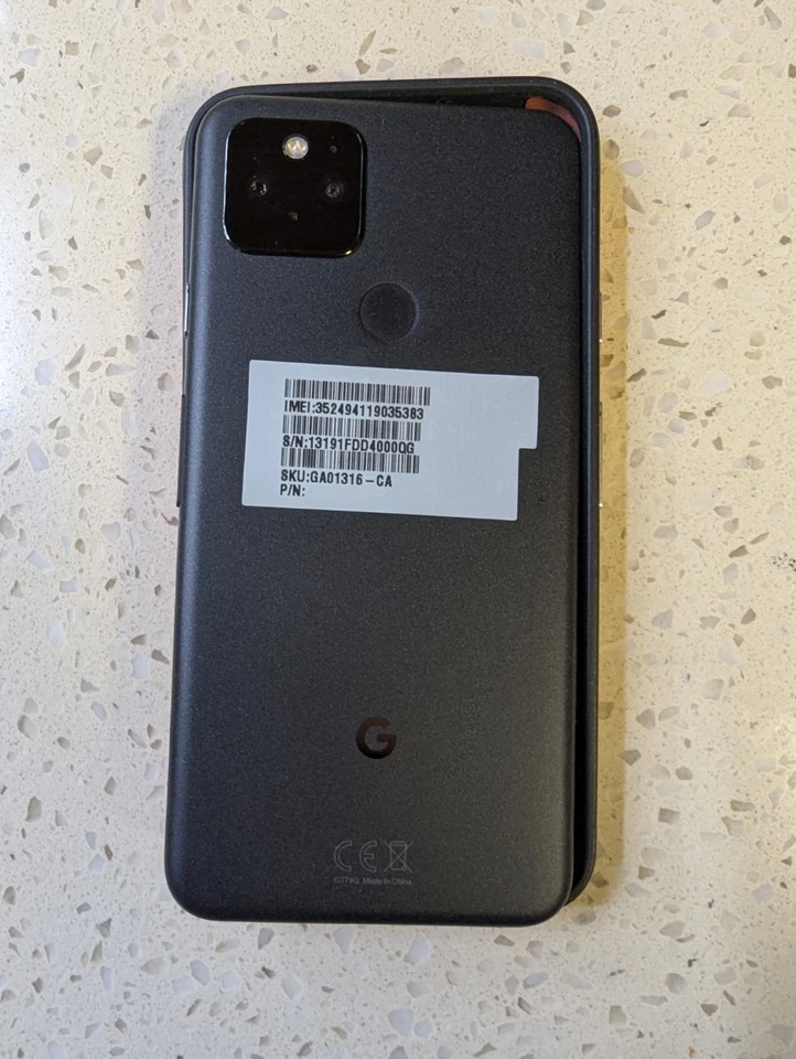 Unlocked Google Pixel 5 5G 6.0" 128GB ROM 8GB RAM Android phone - Image 3 of 3