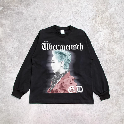 G-DRAGON SWEATSHIRT KPOP JERSEY BIG BANG OUTFIT FOR GD CONCERT