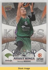 2017-18 Upper Deck Euroleague Assist Kings Nemanja Nedovic #AK-13 READ he4