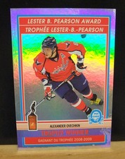 2009  alexander ovechkin  opc   lester b pearson award,  trophy winner  capitals