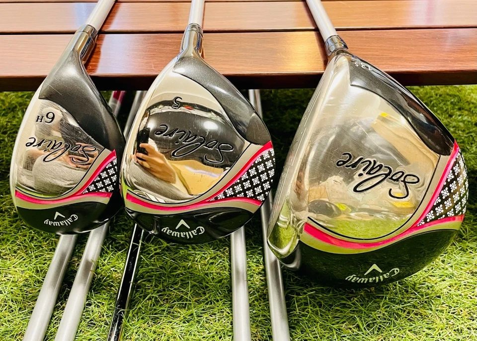 Women Callaway Solaire Fullset 1w 5w 6hy Iron set 79PS 8pics L Flex Ladies - Image 3 of 4