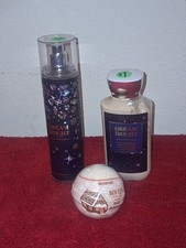 Lot Of 3 BATH  BODY WORKS DREAM BRIGHT Fragrence  Daily Lotion - 8 FL Oz