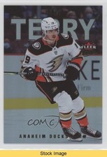 2021-22 Upper Deck Fleer Ultra Rainbow Foil Troy Terry #75 READ 4rs