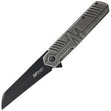 MTech Spring Assisted Folding Knife Black 3Cr13MoV Steel Blade - MT-A2005BB